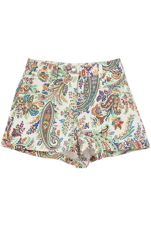 Etro Shorts In Cotone Stretch