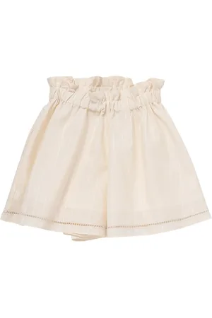 Etro Shorts In Cotone E Lino
