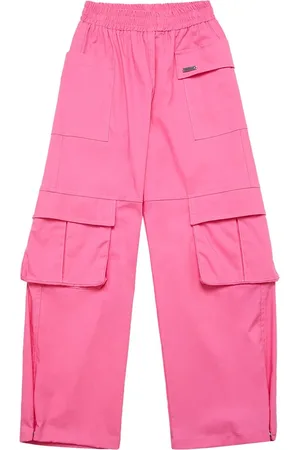MONNALISA Pantaloni Cargo In Misto Cotone