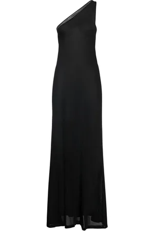 Tom Ford Vestito Midi In Viscosa Compatta
