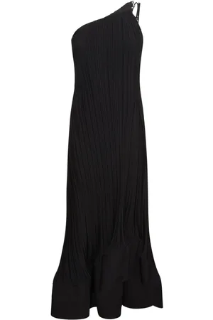 Lanvin Vestito In Viscosa / Plissé