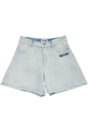 Moschino Shorts In Denim Leggero