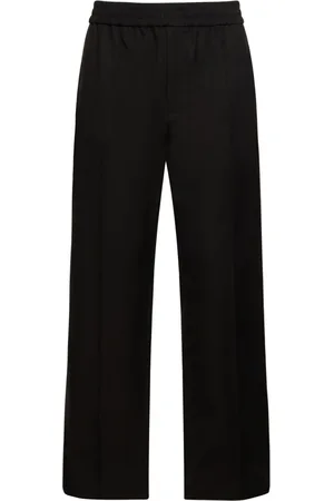 VALENTINO Pantaloni In Misto Cotone Stretch / Coulisse