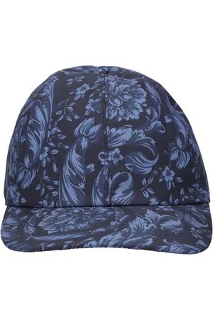 VERSACE Cappello Baseball In Nylon Stampato