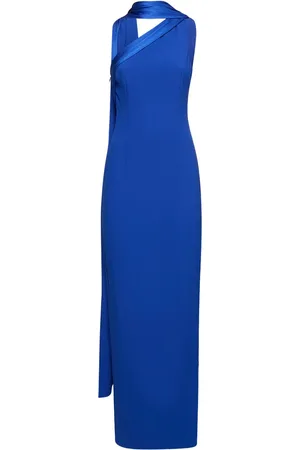 Roland Mouret Abito In Crepe In Raso
