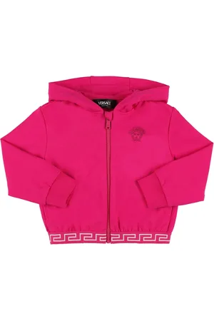VERSACE Felpa In Misto Cotone Ricamato