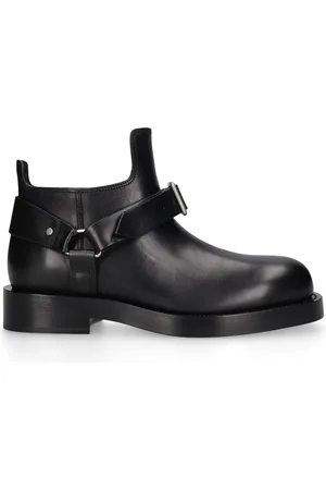 Burberry Stivaletti Mf Saddle In Pelle