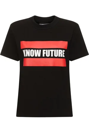 SACAI T-shirt In Jersey Con Logo