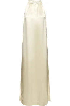 Loulou Studio Vestito Morene In Misto Seta