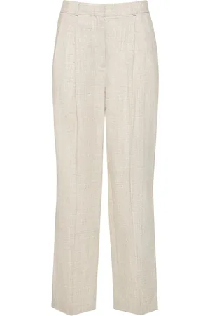 Totême Pantaloni Sartoriali In Misto Viscosa