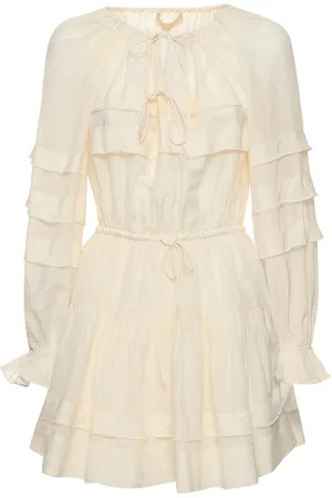 ULLA JOHNSON Vestito Polly In Cotone E Seta
