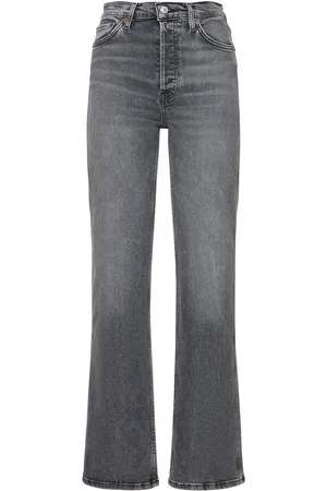 RE/DONE Jeans Loose Fit 70’s In Denim Di Cotone