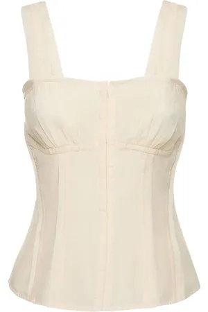 ULLA JOHNSON Top Abilene In Cotone E Seta