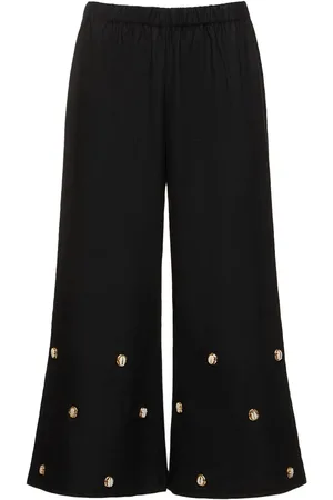Reina Olga Pantaloni Susy In Lino / Conchiglie