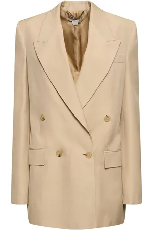 Stella McCartney Blazer Doppiopetto In Raso