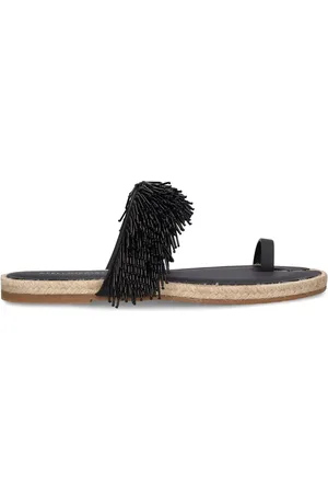 Stella McCartney Sandali Gaia Glass Fringe In Similpelle
