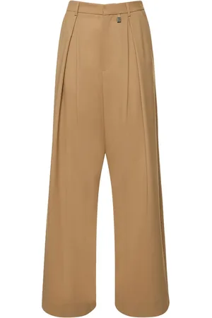 GIUSEPPE DI MORABITO Pantaloni Larghi In Lana Stretch