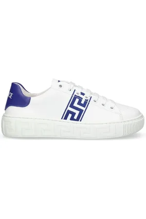 VERSACE Sneakers La Greca In Pelle E Tessuto