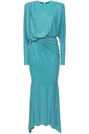ALEXANDRE VAUTHIER Vestito Maxi In Jersey Drappeggiato