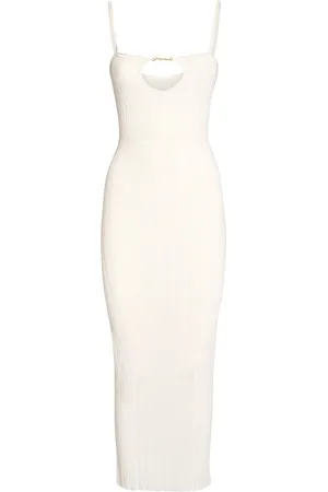 Jacquemus Vestito Midi La Robe Sierra Bretelles In Maglia