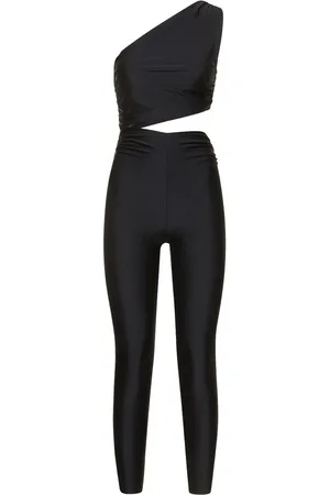 The Andamane Tuta Monospalla Poppy In Lycra Lucida