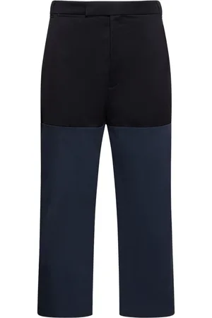Thom Browne Pantaloni Dritti In Cotone