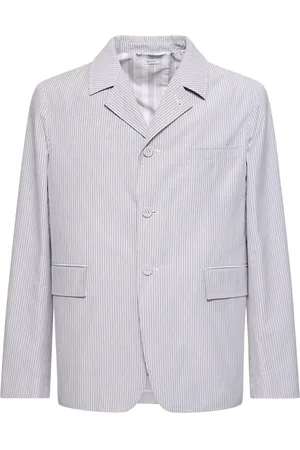 Thom Browne Blazer Destrutturato In Cotone