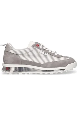 Thom Browne Sneakers Low Top In Techno Seersucker