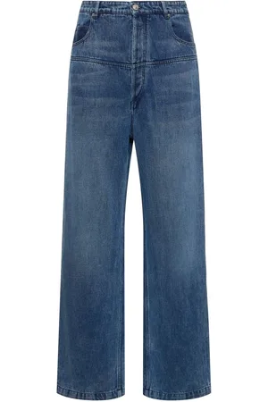 Isabel Marant Jeans Larghi Teren In Lyocell E Cotone