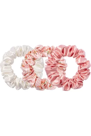 Slip Set Di 3 Scrunchie Grandi In Seta