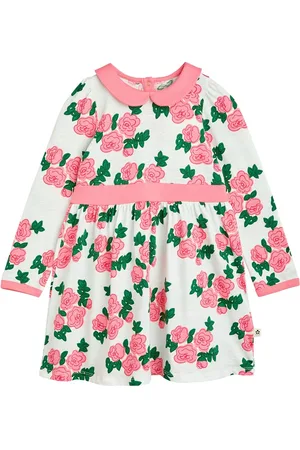 Mini Rodini Vestito In Cotone Organico Stampato