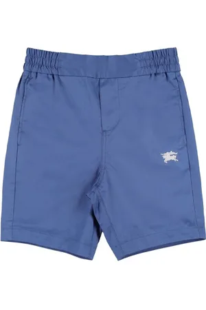 Burberry Shorts In Cotone Con Logo