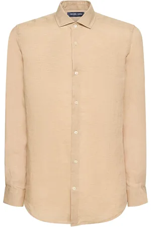 Frescobol Carioca Camicia Antonio In Lino