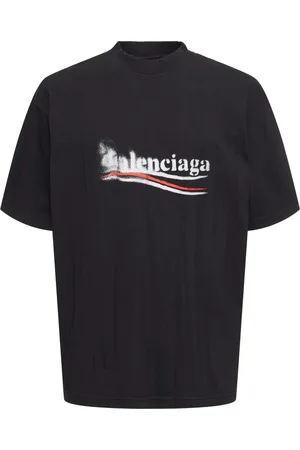 Balenciaga T-shirt Political Stencil In Cotone Con Logo