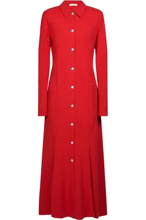 The Row Vestito Chemisier Myra In Seta
