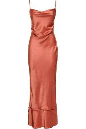 Nanushka Vestito Renny In Raso