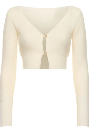 Jacquemus Cardigan Le Cardigan Alzou In Misto Mohair