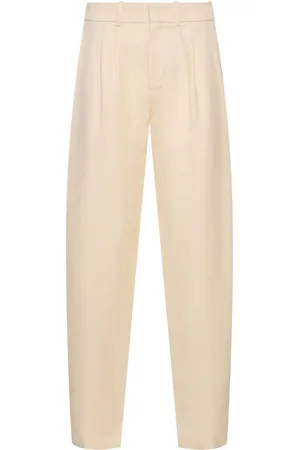 Ralph Lauren Pantaloni In Lino E Seta / Pinces