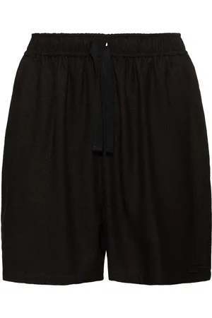 4SDESIGNS Shorts Baggy Fit In Raso Di Misto Viscosa