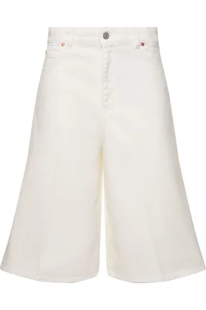 Victoria Beckham Shorts Oversize In Cotone