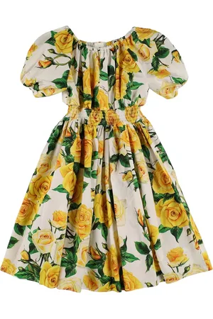 Dolce & Gabbana Vestito In Cotone Stampato