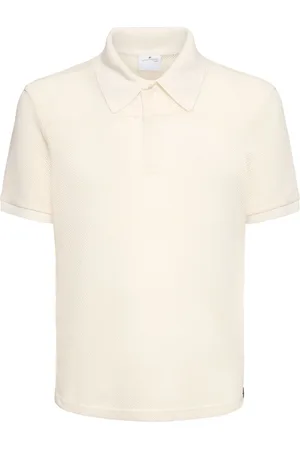 Courrèges Polo In Mesh Con Logo