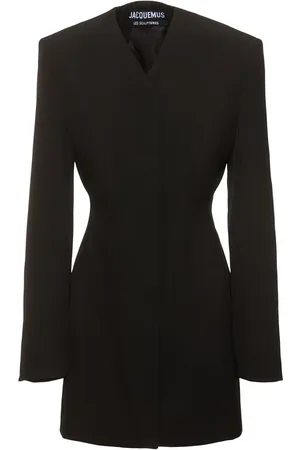 Jacquemus Vestito La Robe Cubo In Crepe