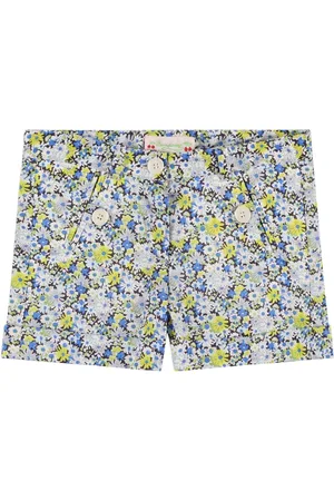 BONPOINT Shorts In Popeline Di Cotone Stampato