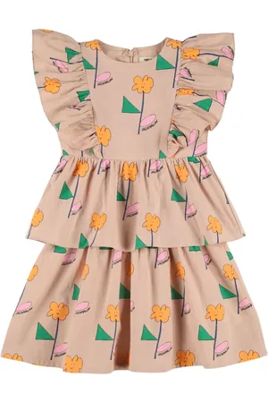 Jelly Mallow Vestito In Cotone A Balze
