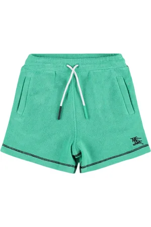Burberry Shorts In Cotone Con Logo
