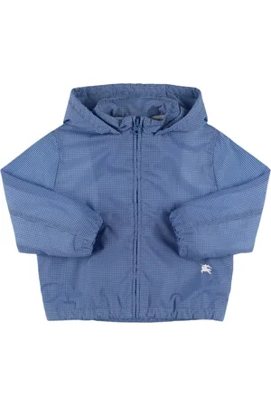 Burberry Giacca A Vento In Nylon Con Zip