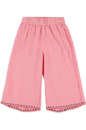 Tiny Cottons Pantaloni In Cotone Gingham