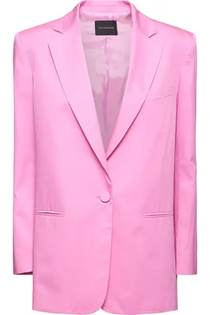 The Andamane Blazer Oversize Guia In Raso Di Cotone