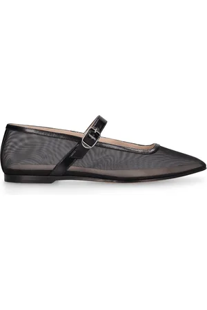 Le Monde Beryl Ballerine Mary Jane In Mesh 10mm